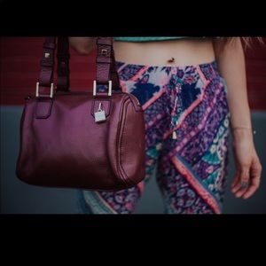 Burgundy Calvin Klein Bag